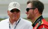 Rick Hendrick and Dale Earnhardt Jr by Brian Lawdermilk Getty Images