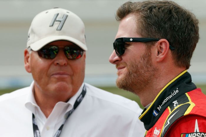 After his win Sunday, Rich Hendrick will never get this driver’s name wrong again