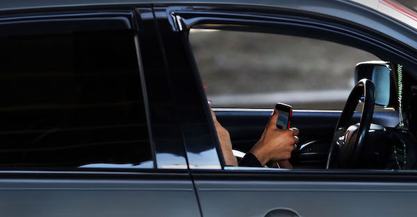 One American city has banned texting while crossing the street