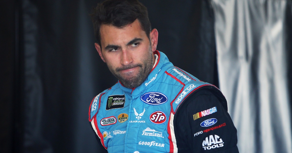 Aric Almirola devastated after getting taken out on the final lap of the Daytona 500