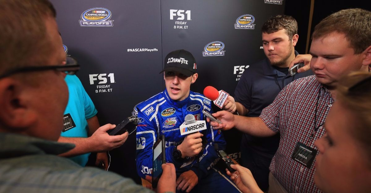 NASCAR driver is not worried about revenge after a controversial move