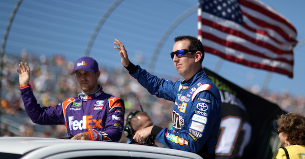 Vegas says only one driver has a better chance to win the Daytona than Kyle Busch and Denny Hamlin
