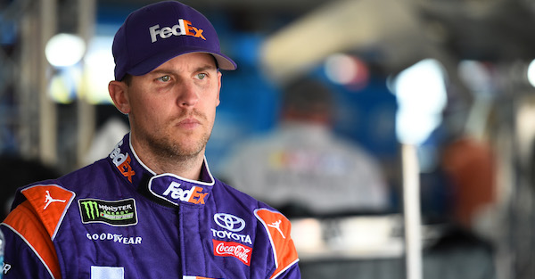 Just months after infuriating one young driver, Denny Hamlin’s done it again