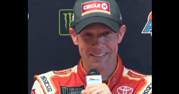 Matt Kenseth’s press conference after Phoenix shows he may have a career in comedy