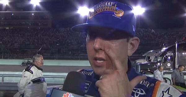 Kyle Busch complains that a rival cost him the championship