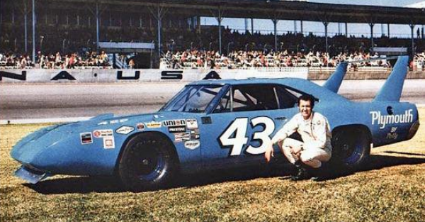NASCAR rules killed the Dodge Daytona and Plymouth Superbird (Richard Petty drove it!). What a shame.