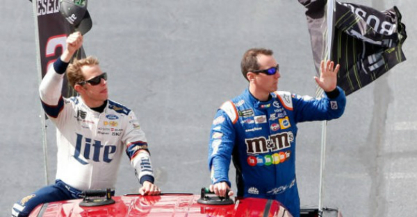 These rivals may not like each other, but agree they also don’t like a new NASCAR pit road rule