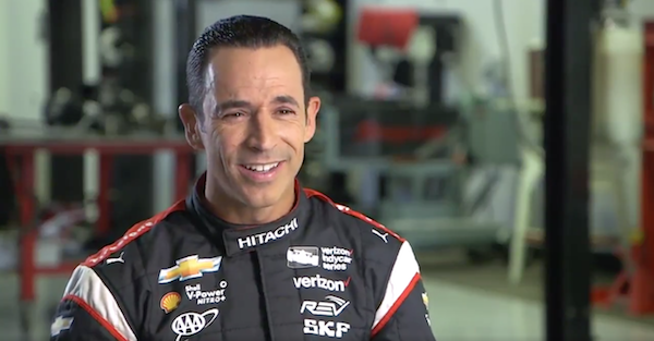 This driver may be great on the track, but he’s lousy at Christmas quotes
