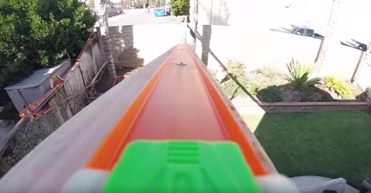 This is the ultimate hot wheels track you wanted to build as a kid