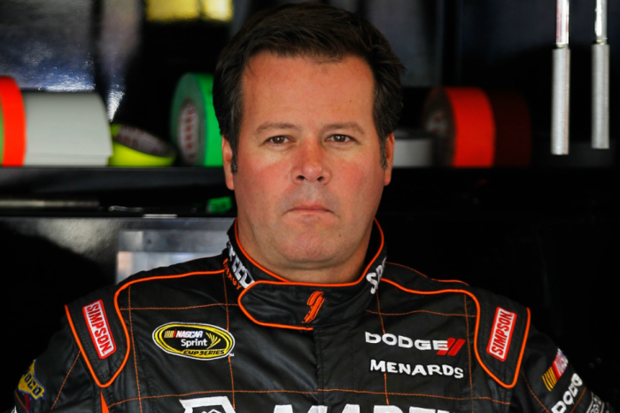 Robby Gordon woke up on Christmas eve to find something had been stolen overnight