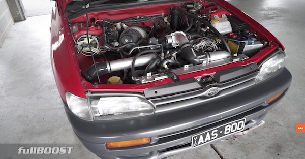 This Subaru called Betty is one bad lady, and she really packs a punch