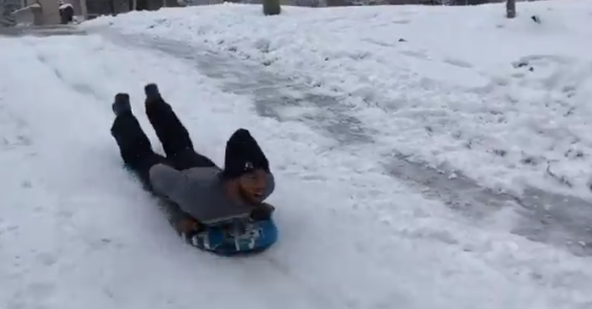 Some NASCAR drivers are handling the snow better than others