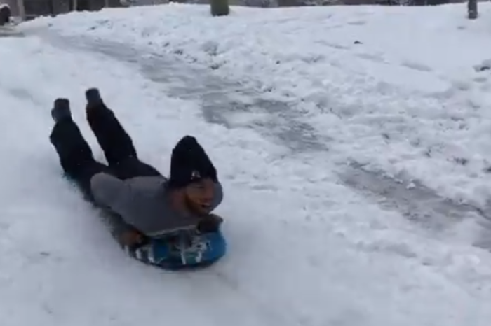 Some NASCAR drivers are handling the snow better than others