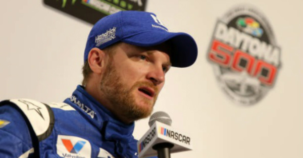 Dale Jr. makes a weird request at the Super Bowl, and doesn’t care