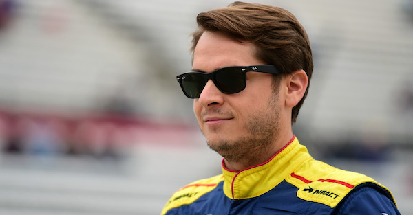 Landon Cassill makes it clear he’ll ride just about anything if it means getting back on the track