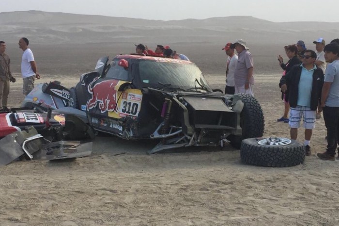 The unforgiving desert kills a chance for an American team to win the Dakar Rally