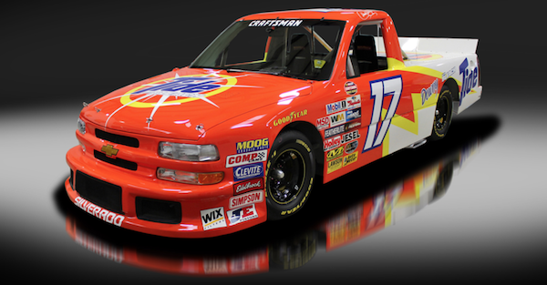 This might be the only street legal NASCAR Truck, and it could be yours