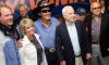 Richard Petty Bruton Smith John and Cindy McCain by Elsa Getty Images