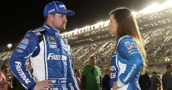 Ricky Stenhouse makes it clear how he will treat Danica Patrick on the track