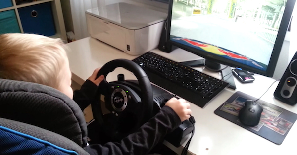 This 3-year-old is a better driver than most adults