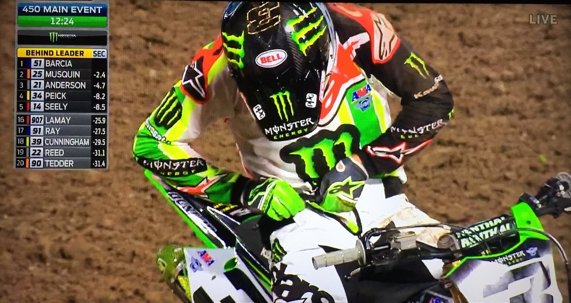 Rider loses race in most embarrassing way – crashing and then his zipper comes undone