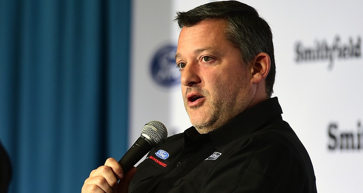 Tony Stewart remembers when Brian France once had some harsh words for him after a race
