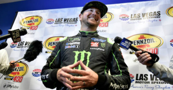 Kurt Busch is glad to have one aspect of 2017 behind him