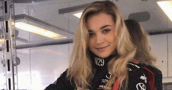 Natalie Decker shows a different side of herself as she prepares for her next race