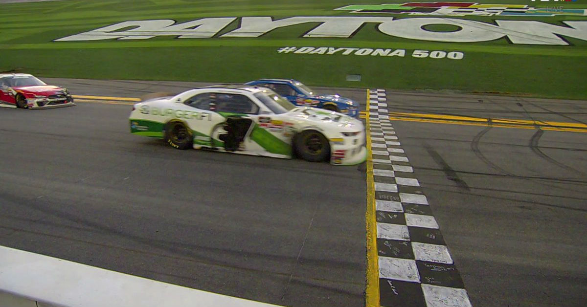 NASCAR race ends with the closest margin of victory ever