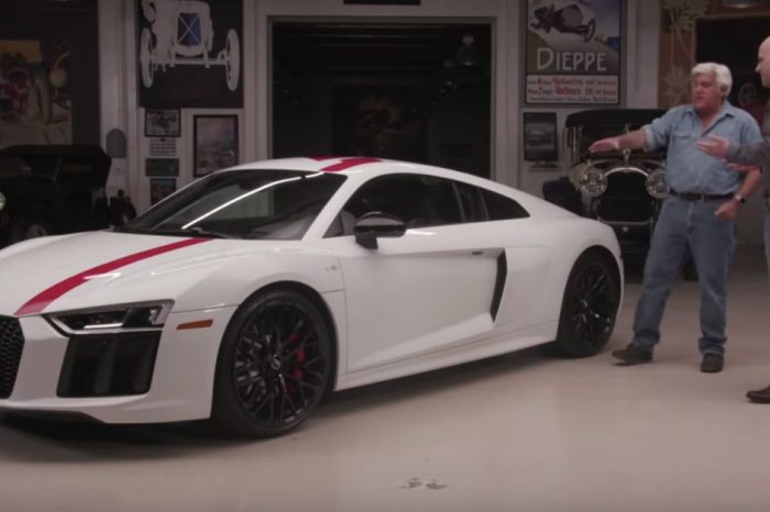 Seen the 2018 Audi R8 V10 RWS Yet? Watch It on  ‘Jay Leno’s Garage’