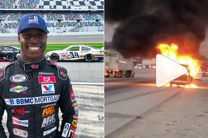 Jesse Iwuji, NASCAR Driver and Navy Veteran, Saves Family from Van Fire