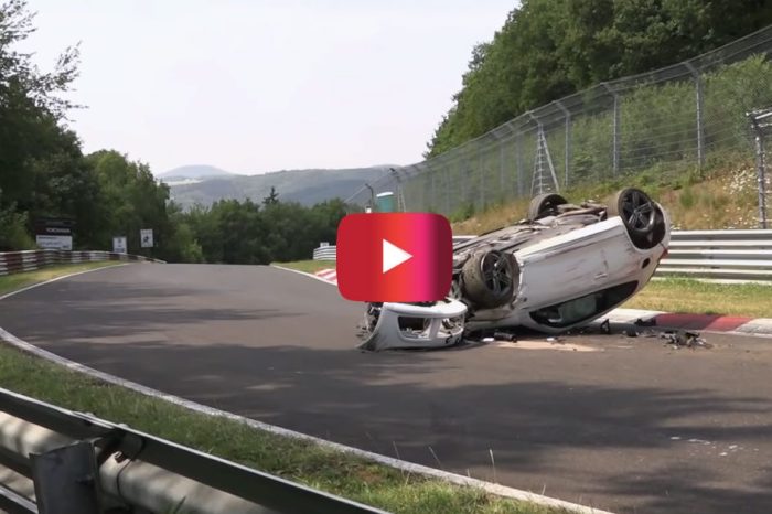 It’s a Miracle This VW Scirocco Driver Was OK Following Insane Rollover Crash at Nürburgring