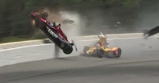 IndyCar Driver Calls for Better Head Protection Following Close Call During Robert Wickens Wreck
