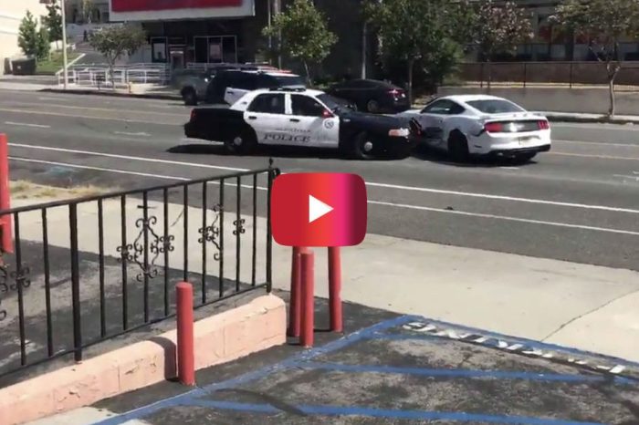 California Shoplifting Suspect Rams Police Cars in Shocking Getaway