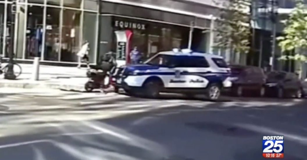 Moped Thief Crash