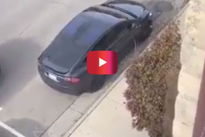 Tesla Driver Uses Nifty Remote Driving Feature to Avoid Parking Tickets