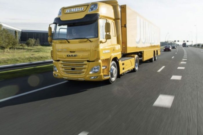 DAF Trucks Delivers All-Electric Truck to Supermarket Chain
