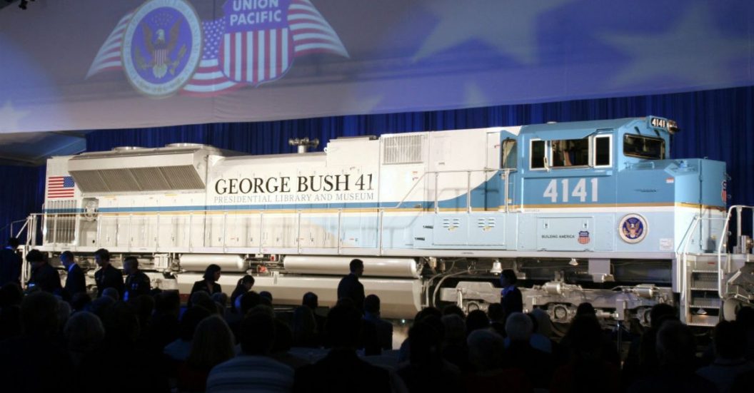 presidential funeral train