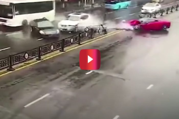 Woman Rents a Ferrari, Then Crashes It Into Oncoming Traffic Minutes Later