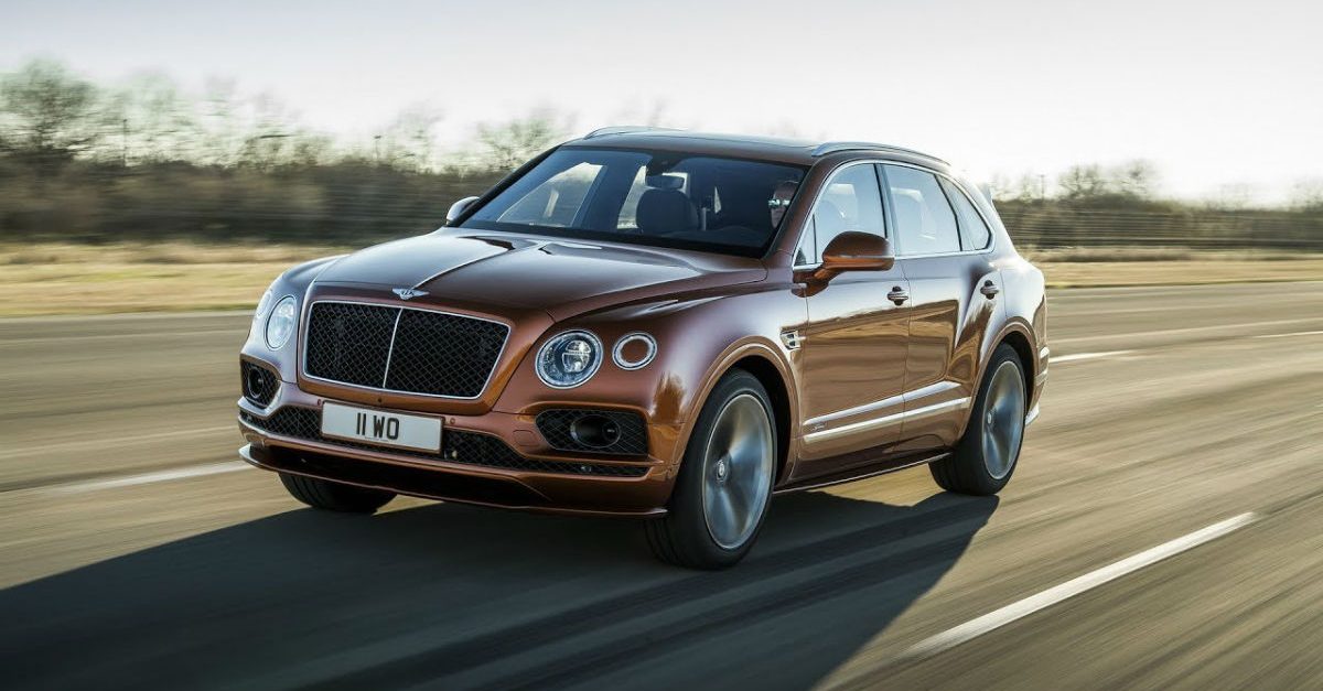 World's Fastest SUV Bentley Bentayga Speed Hits 190 MPH alt_driver