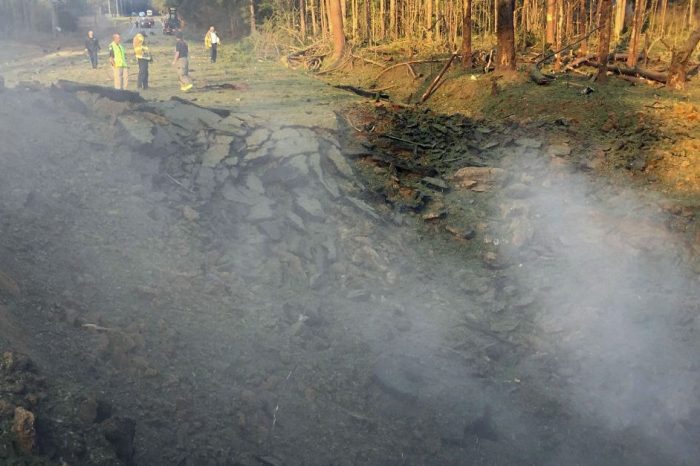 Fatal Truck Explosion Creates Massive Crater in Arkansas Road