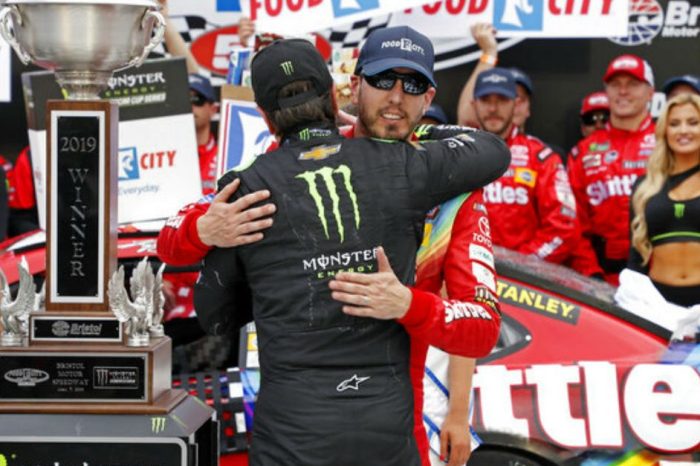 Kurt Busch on Brother Kyle’s Bristol Win: “I Was Going to Wreck Him”