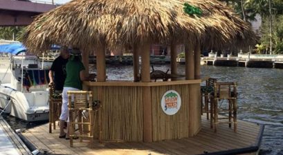 This Floating Tiki Bar is Your One-Way Ticket to Margaritaville