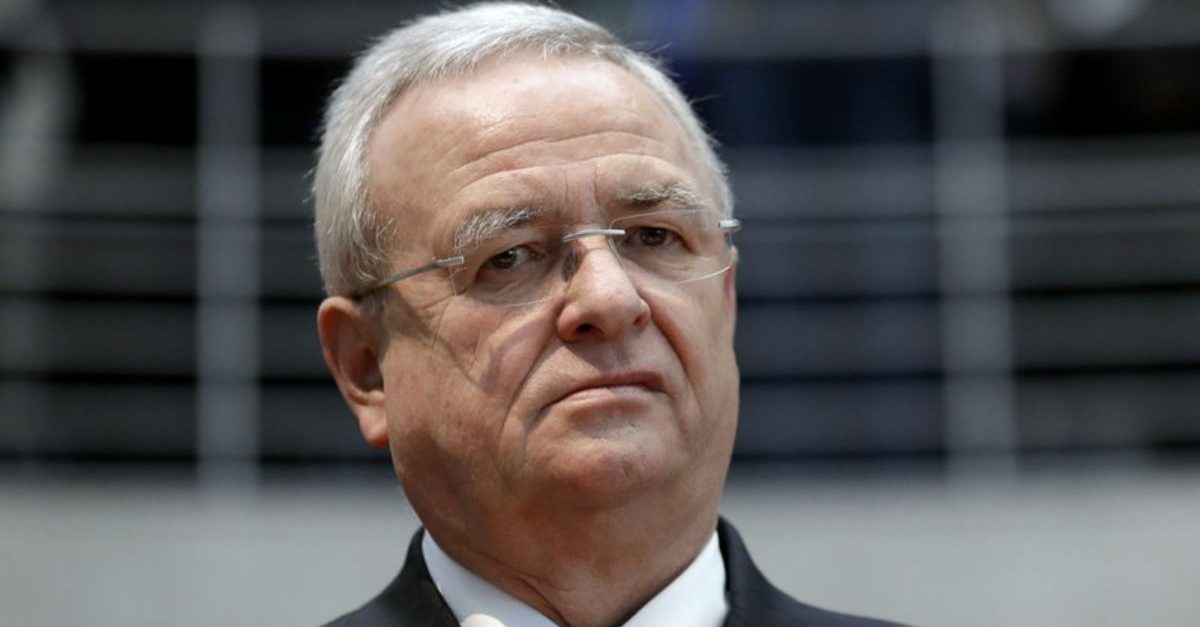 Former Volkswagen CEO Charged with Fraud in Dieselgate Scandal