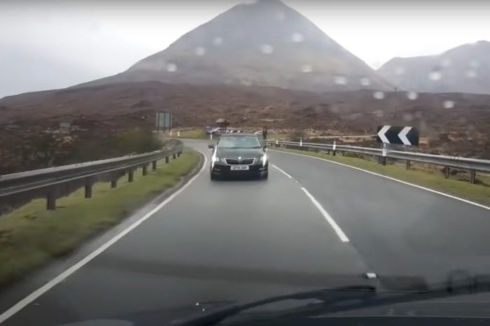 Driver Finds Himself in a Heart-Stopping Situation, and the Dashcam Footage Shows It All