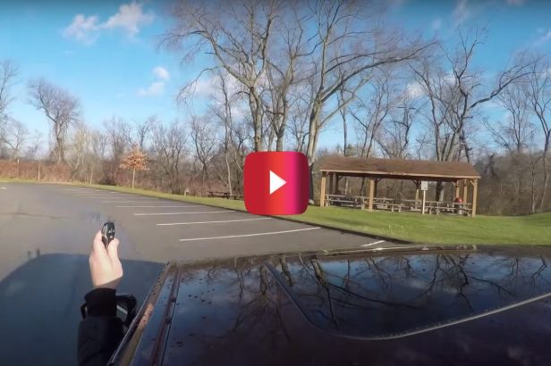 Video Shows What Happens When You Toss Out Smart Key Fob While Driving