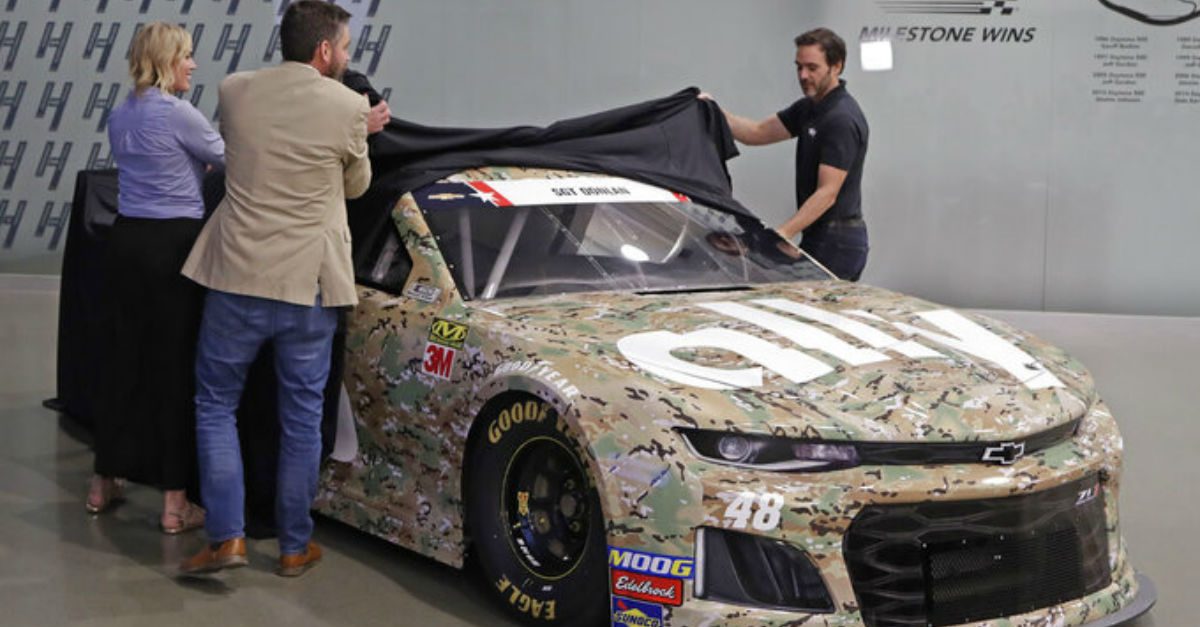 Jimmie Johnson’s No. 48 Chevy Will Honor Fallen Soldier at Memorial Day Weekend Race