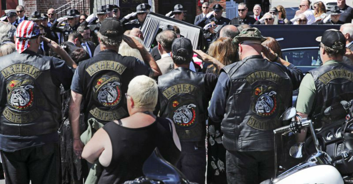 Funerals Held for Marine Corps Motorcycle Club Members Killed in Truck Collision