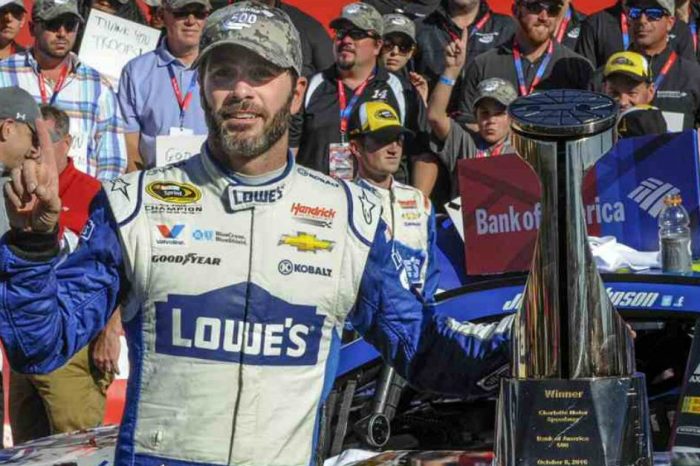 Jimmie Johnson Hasn’t Won a Race in 2 Years, but He’s NASCAR’s Highest Paid Driver