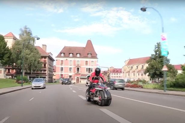 This 470-HP Beast of a Street Bike Is Powered by a Maserati V8